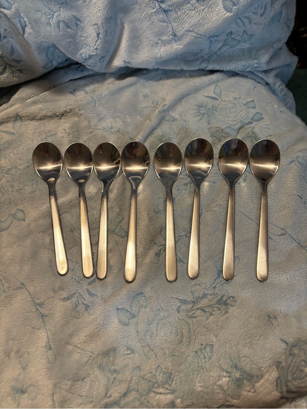 IKEA Stainless Steel Teaspoons - Set of 8 - Silver FORNUFT 22458